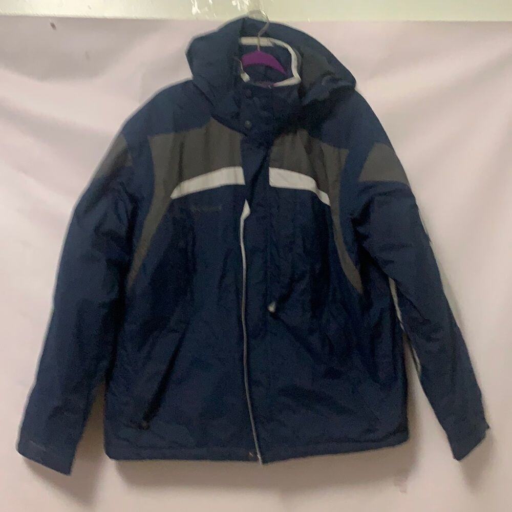 COLUMBIA SPORTS WEAR JACKET WITH HOODIE SIZE L